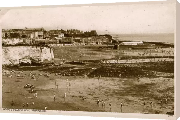 Sands and Boating Pool, Broadstairs, Kent