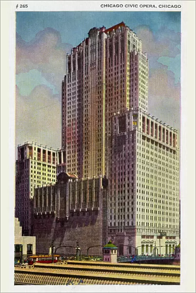 The Chicago Civic Opera House