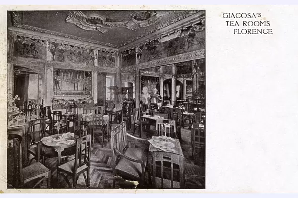 Florence - Italy - Giacosas Tea Rooms
