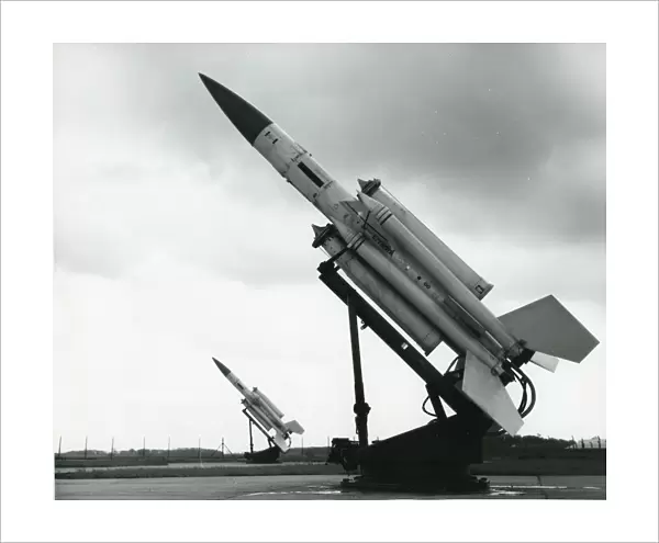 Bristol Bloodhound surface-to-air guided missiles