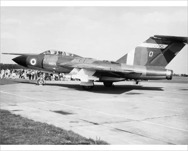 RAF Squadron Gloster Javelin Based at Duxford in 1950S