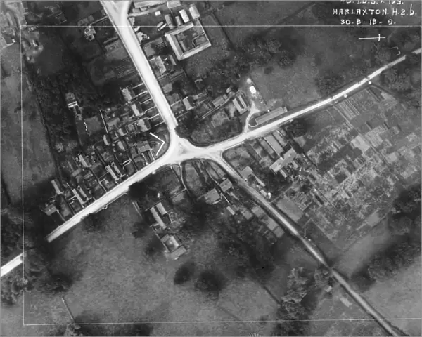 Vertical Aerial Image of Denton Cross Roads 4H2B Harlaxt?