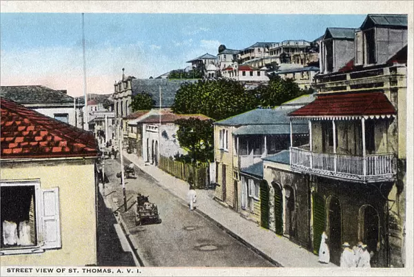 U. S. Virgin Islands - St. Thomas - Street Scene