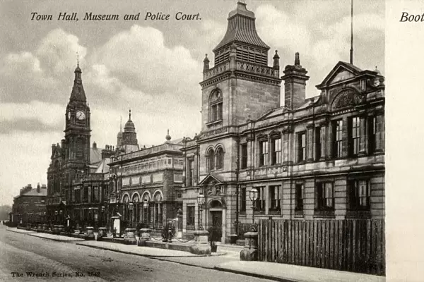 The Town Hall, Museum and Police Court - Bootle, Lancashire