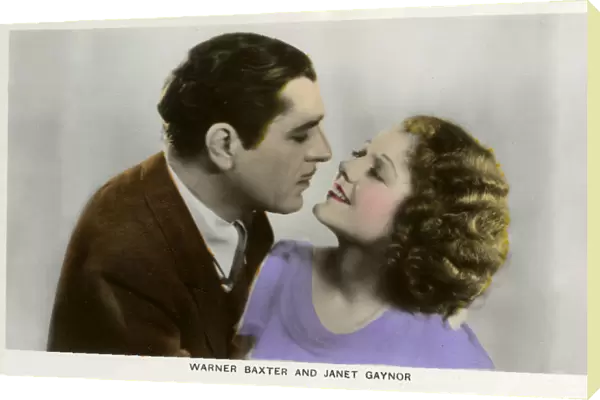 Warner Baxter and Janet Gaynor