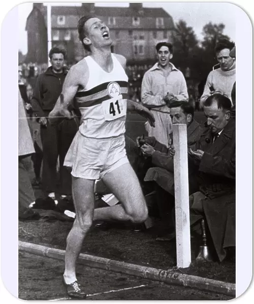 Roger Bannister - First sub-4 minute mile - Iffley Road