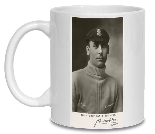 The Master Jack Hobbs - Surrey and England Cricketer