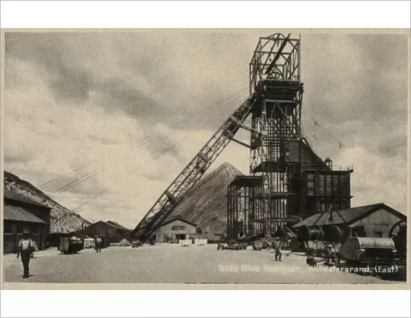Gold Mine Headgear - Witwatersrand (East) - South Africa