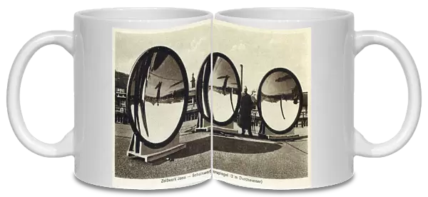 Carl Zeiss Jena Concave Mirror Lens - Searchlights