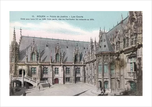 Rouen, France - Palais de Justice