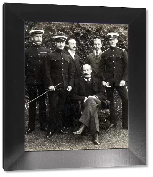 Sir Alfred Milner and staff, Cape Town, South Africa