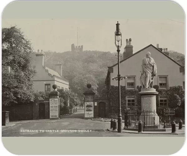 Entrance to Castle grounds, Dudley, West Midlands