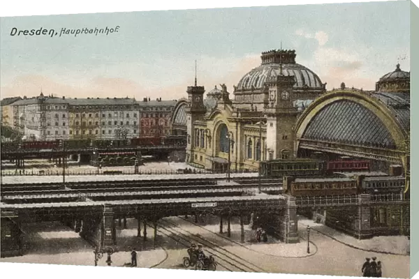 Mainline railway station, Dresden, Germany