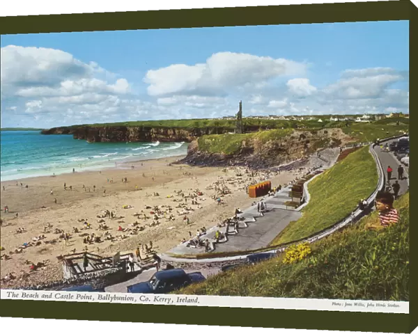 The Beach and Castle Point, Ballybunion, County Kerry