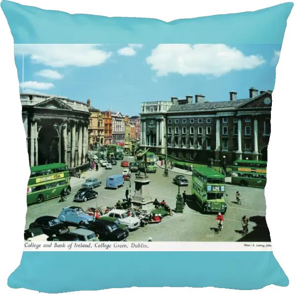 Trinity College and Bank of Ireland, College Green, Dublin