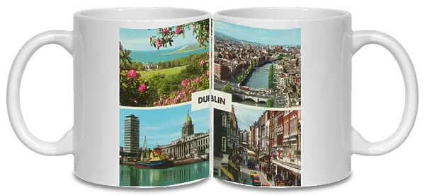Four views of Dublin, Republic of Ireland
