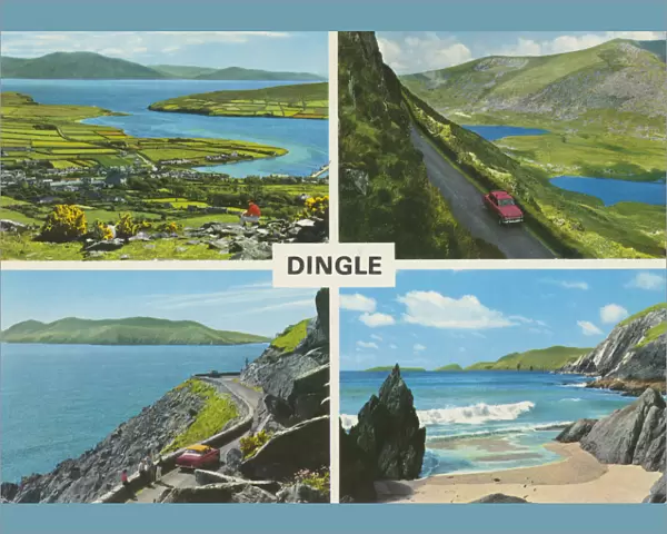 Four views of Dingle, County Kerry, Republic of Ireland