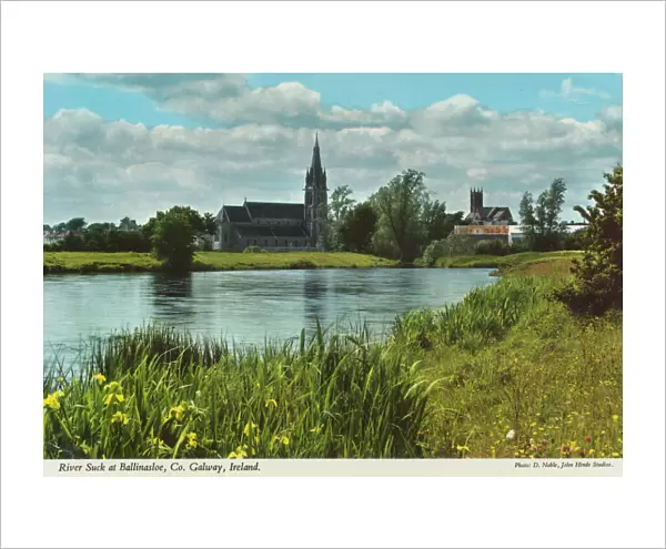 River Suck at Ballinasloe, County Galway