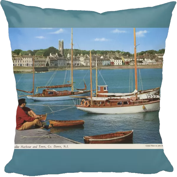Donaghadee Harbour and Town, Co. Down, N. I. by J. Hinde