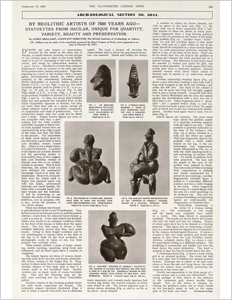 Late Neolithic Statuettes from Hacilar in north-western Anatolia