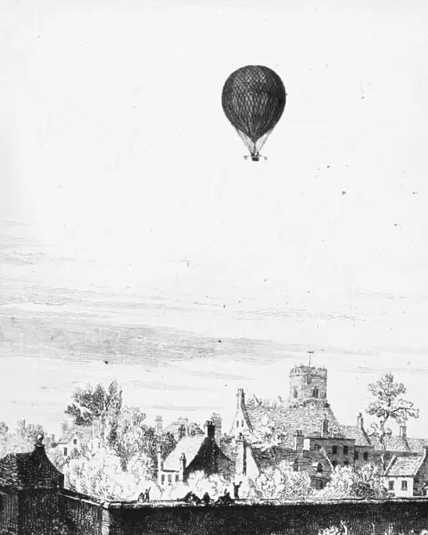 Sadlers Hackney ascent, August 12, 1811