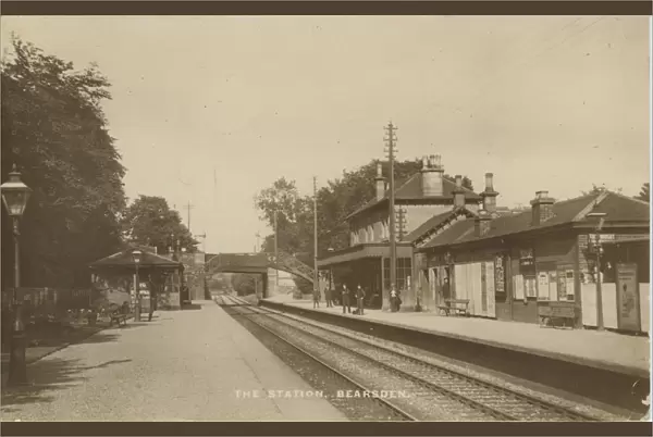 Railway Station (Glasgow, Dumbarton and Helensburgh Railway (GDHR)), Bearsden, Glasgow