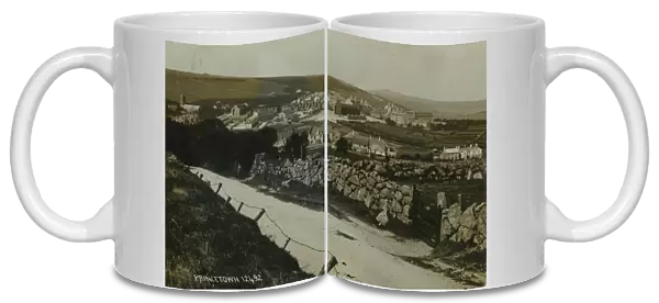 The Village & Prison, Princetown, Yelverton, Dartmoor, Devon, England. Date: 1913