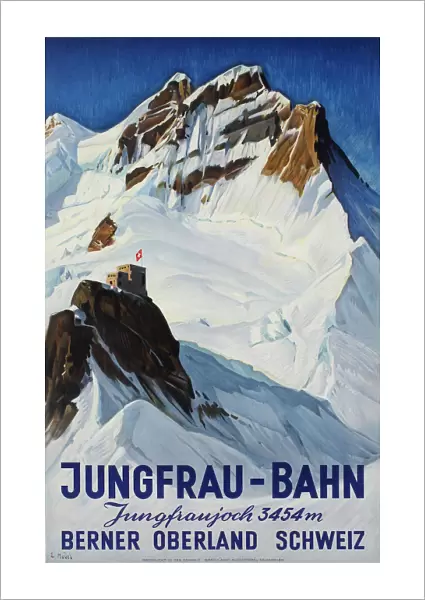 Jungfrau-Bahn by Ernst Hodel