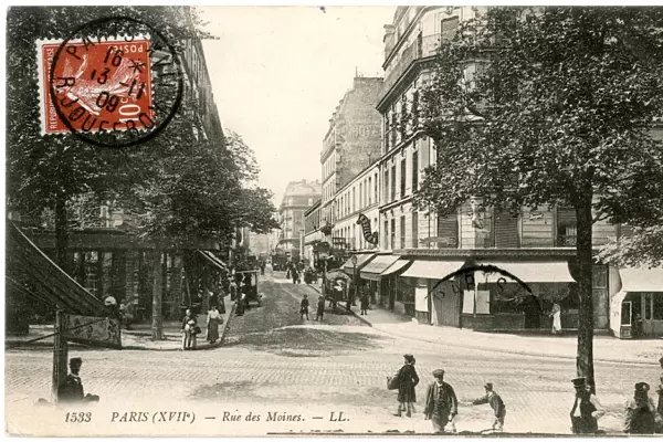 Rue des Moines, Paris, France