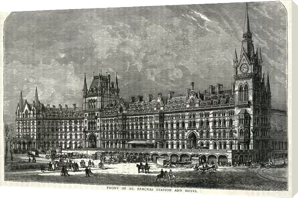 St Pancras Station and Hotel 1876