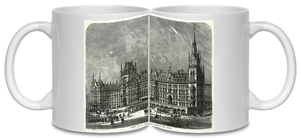St Pancras Station and Hotel 1876