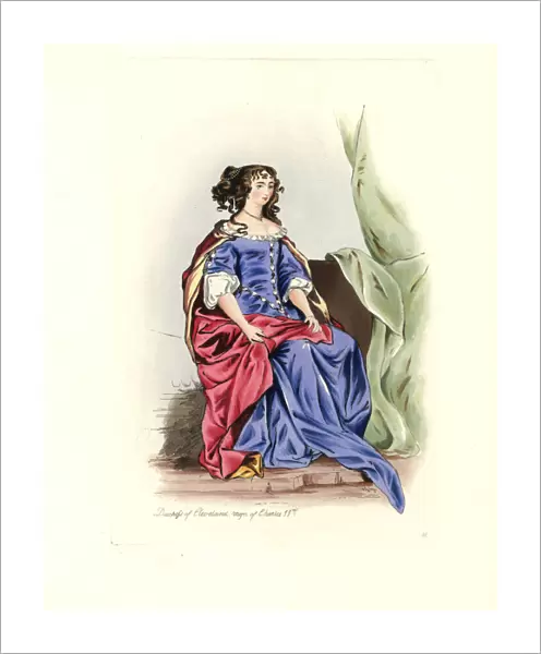 Duchess of Cleveland, from a painting by Sir Peter Lely