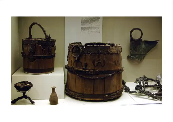 Sutton Hoo Treasure. Domestic objects. 7th-8th centuries AD