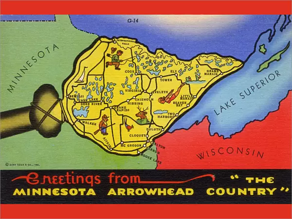 USA - The Minnesota Arrowhead Country
