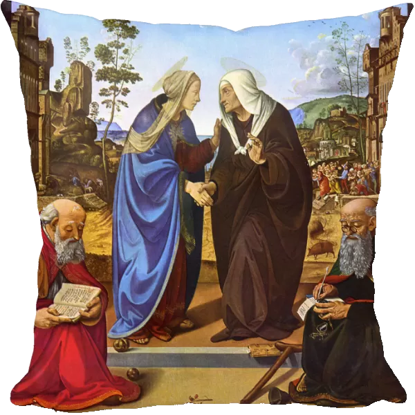 The Visitation with two Saints by Piero di Cosimo