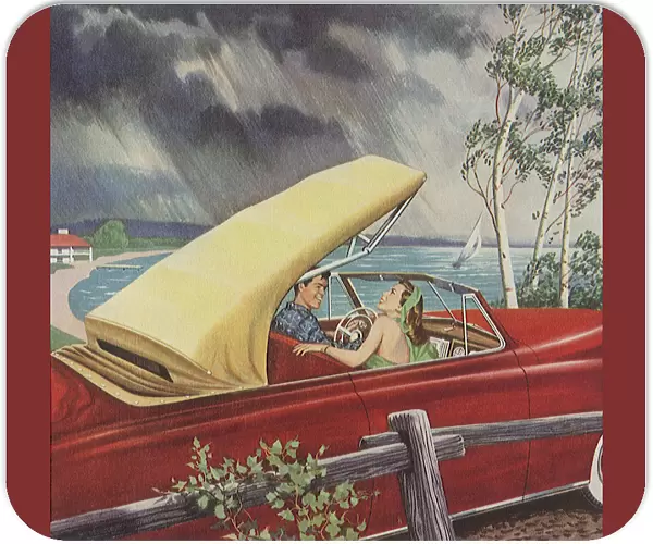 Couple in Summer Storm Date: 1948
