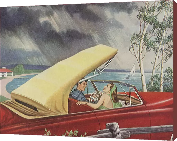 Couple in Summer Storm Date: 1948