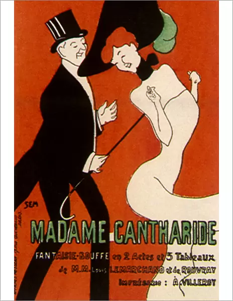 Poster for Madame Cantharide Date: 1913