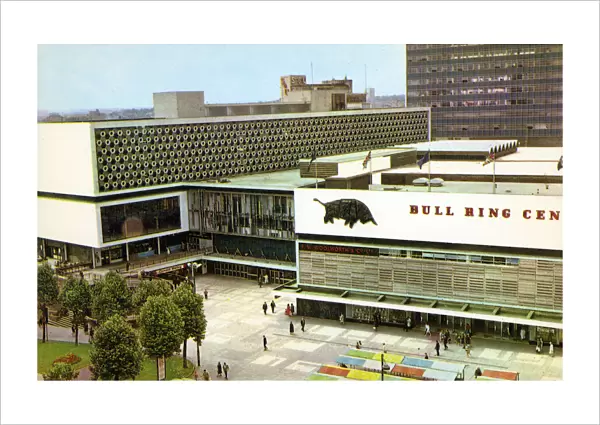 Birminghams Bull Ring Centre - 1960s