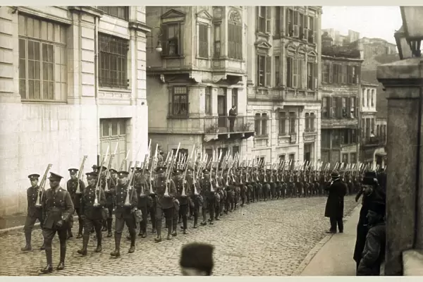 British occupation of Istanbul, Turkey