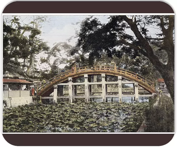 Osaka: Sumiyoshi Bridge Date: 1890s