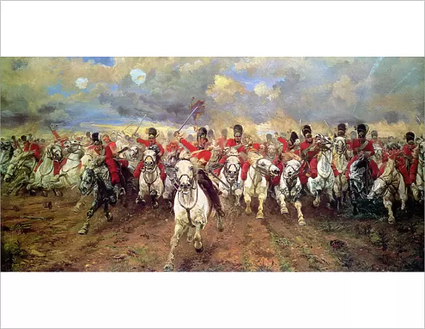 Scotland Forever! The Charge of the Scots Greys, the British heavy cavalry regiment that