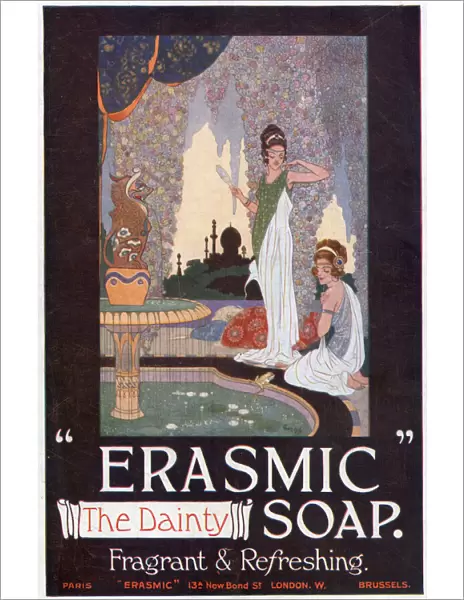Erasmic Soap - fragrant and refreshing Date: 1920