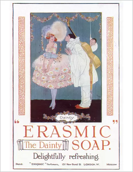 Erasmic - the dainty soap - delightfully refreshing Date: 1919