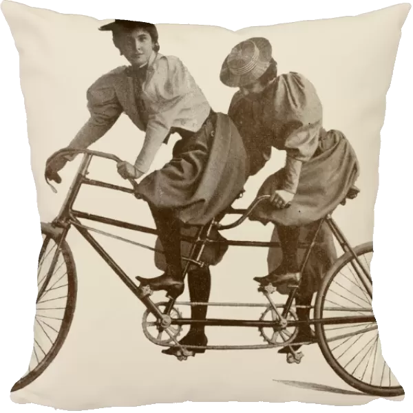 Bicycle built for two 1896