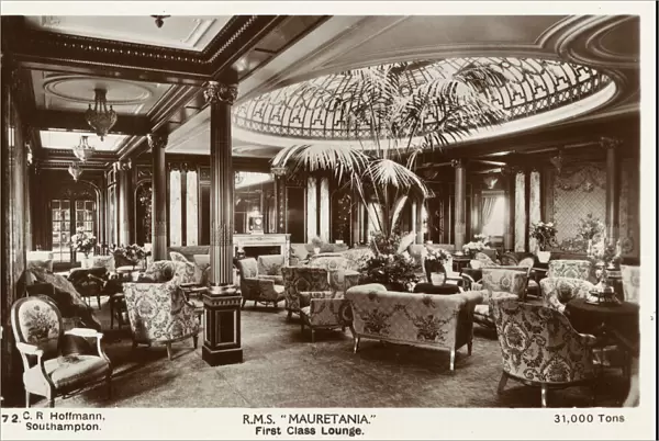 RMS Mauretania, First Class Lounge
