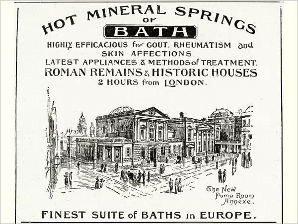 Hot Mineral Spring of Bath 1897