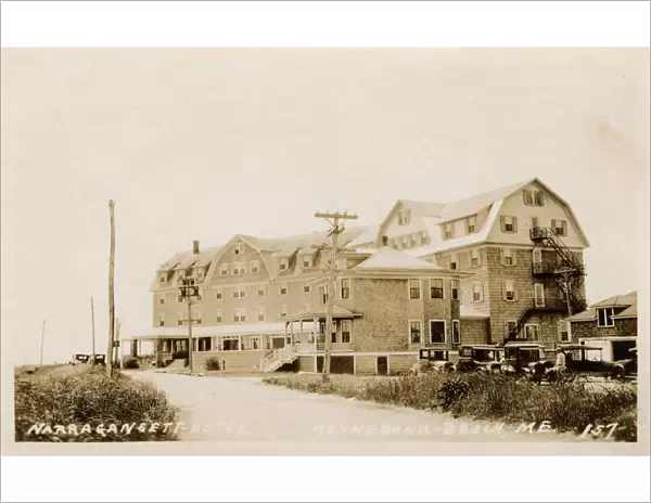 Narragansett Hotel, Kennebunk Beach, Maine, USA