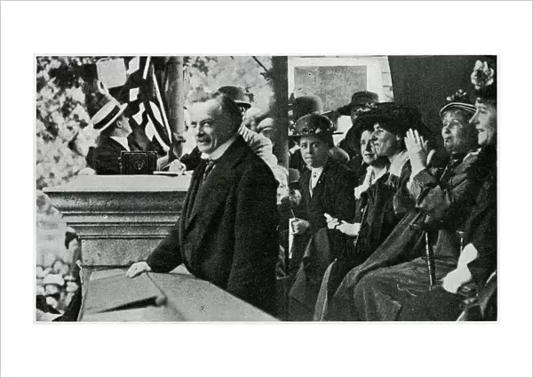 Lloyd George and Pankhurst as one voice 1915