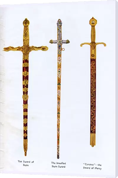 Three Swords of State - Crown Jewels